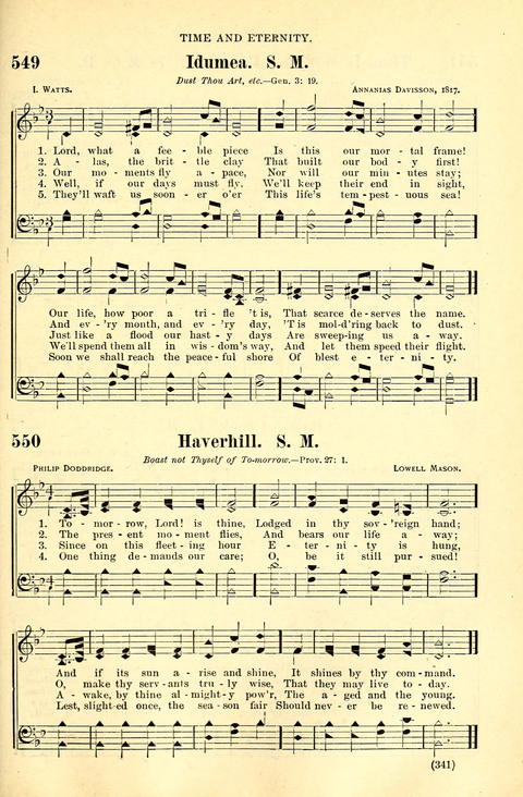 The Brethren Hymnal: A Collection of Psalms, Hymns and Spiritual Songs suited for Song Service in Christian Worship, for Church Service, Social Meetings and Sunday Schools page 339