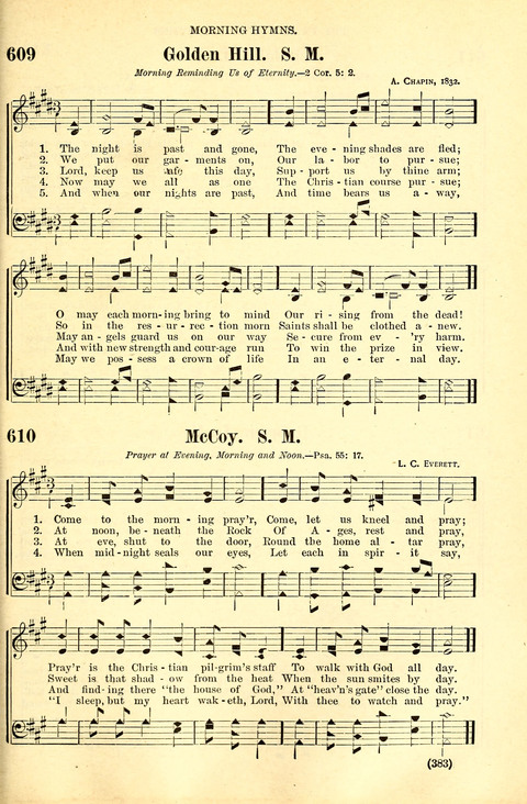 The Brethren Hymnal: A Collection of Psalms, Hymns and Spiritual Songs suited for Song Service in Christian Worship, for Church Service, Social Meetings and Sunday Schools page 381