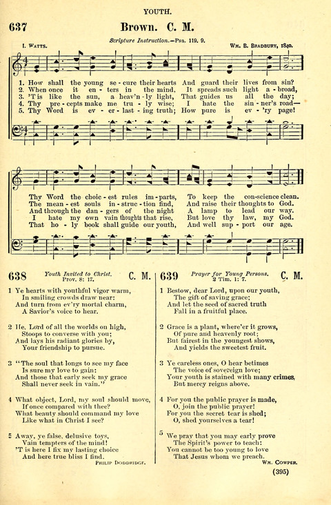 The Brethren Hymnal: A Collection of Psalms, Hymns and Spiritual Songs suited for Song Service in Christian Worship, for Church Service, Social Meetings and Sunday Schools page 393