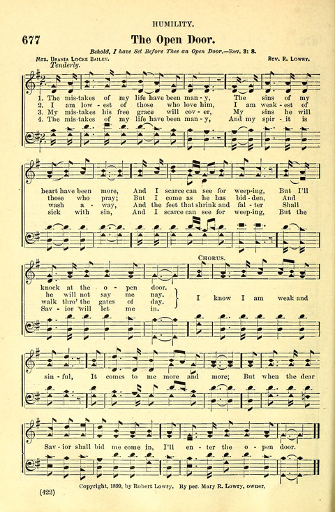 The Brethren Hymnal: A Collection of Psalms, Hymns and Spiritual Songs suited for Song Service in Christian Worship, for Church Service, Social Meetings and Sunday Schools page 420