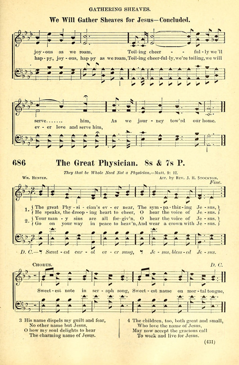 The Brethren Hymnal: A Collection of Psalms, Hymns and Spiritual Songs suited for Song Service in Christian Worship, for Church Service, Social Meetings and Sunday Schools page 429