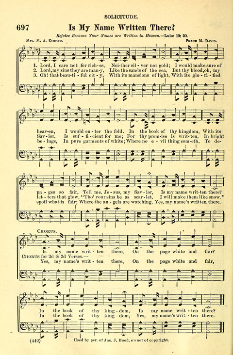 The Brethren Hymnal: A Collection of Psalms, Hymns and Spiritual Songs suited for Song Service in Christian Worship, for Church Service, Social Meetings and Sunday Schools page 440