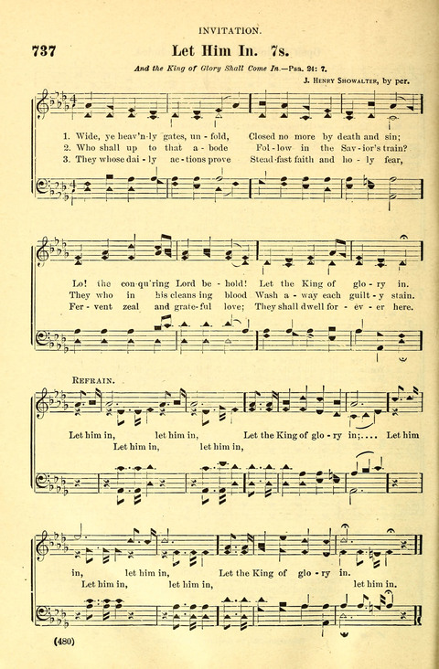 The Brethren Hymnal: A Collection of Psalms, Hymns and Spiritual Songs suited for Song Service in Christian Worship, for Church Service, Social Meetings and Sunday Schools page 480