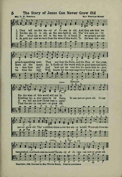 20th Century Gospel Songs: Youthspiration Packet Hymnal page 5