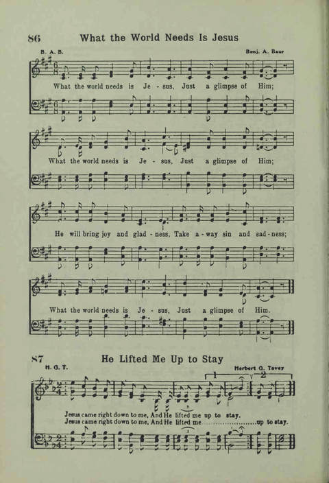 20th Century Gospel Songs: Youthspiration Packet Hymnal page 72