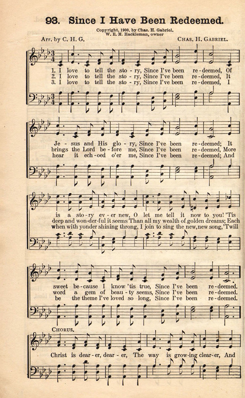 Twentieth (20th) Century Songs Part One page 96