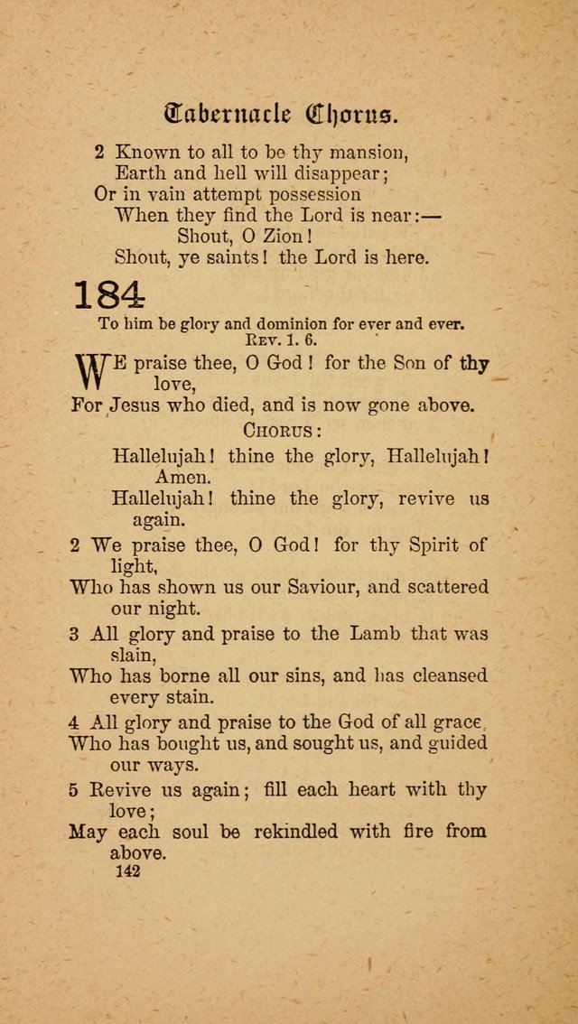 The Tabernacle Chorus (Trinity ed.) page 142