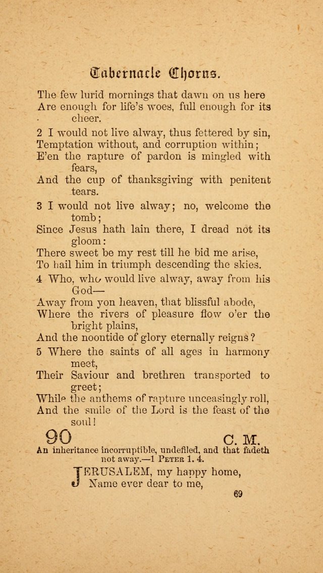 The Tabernacle Chorus (Trinity ed.) page 69