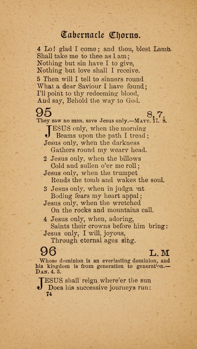 The Tabernacle Chorus (Trinity ed.) page 74