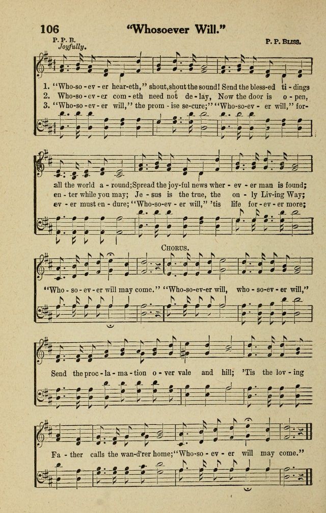 The Tabernacle Hymns page 106