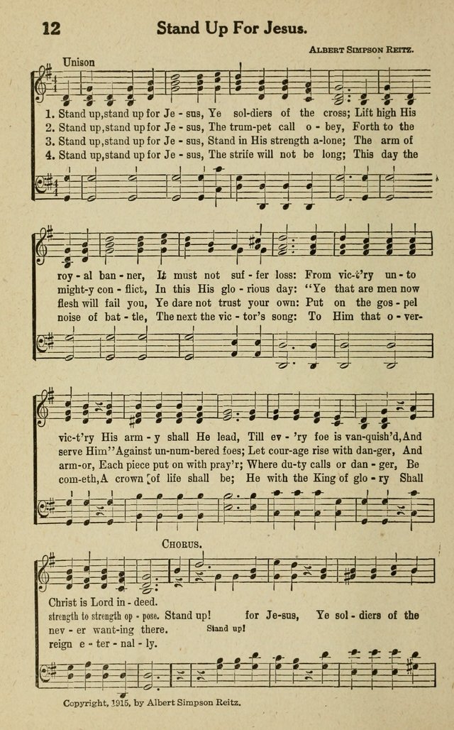The Tabernacle Hymns page 12