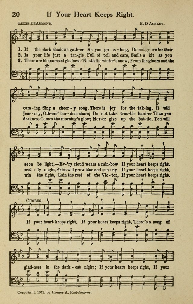 The Tabernacle Hymns page 20