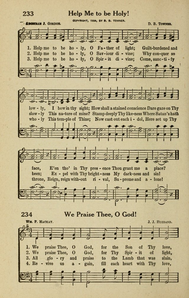 The Tabernacle Hymns page 238
