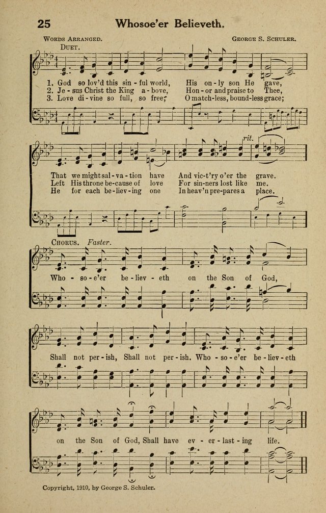 The Tabernacle Hymns page 25