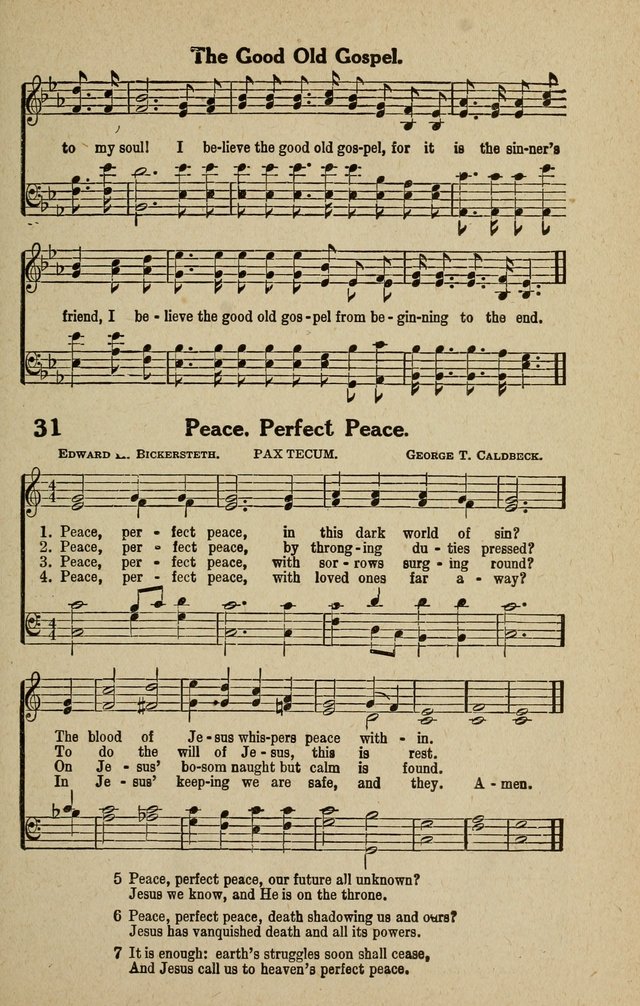 The Tabernacle Hymns page 31