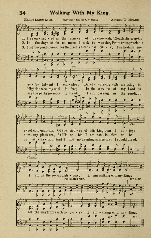 The Tabernacle Hymns page 34