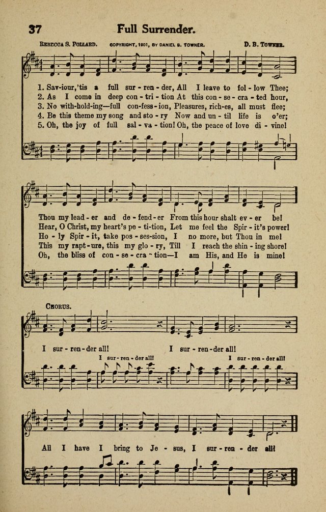 The Tabernacle Hymns page 37