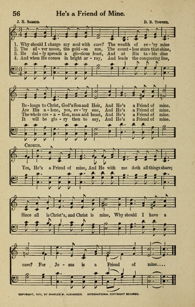 The Tabernacle Hymns page 56