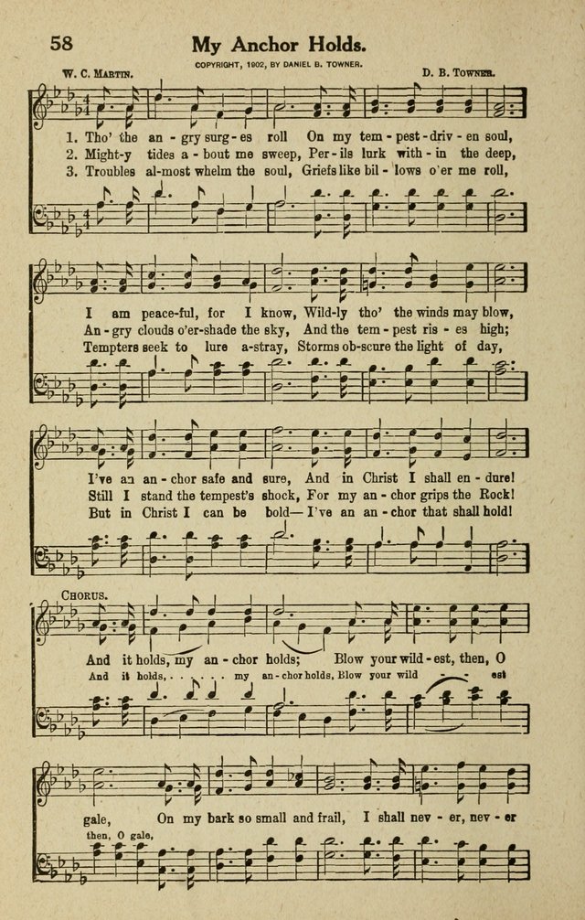 The Tabernacle Hymns page 58