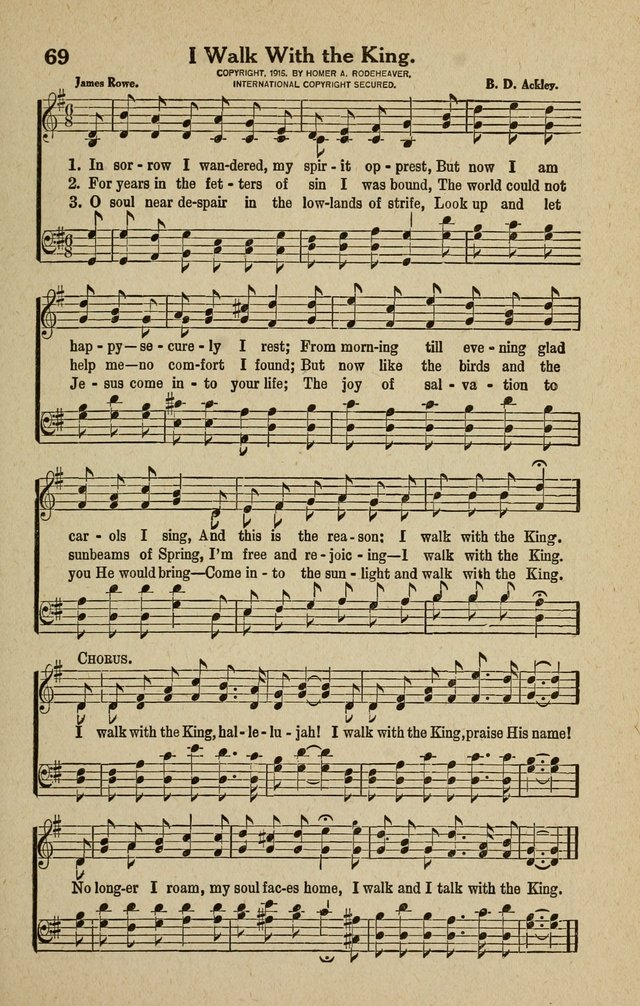 The Tabernacle Hymns page 69