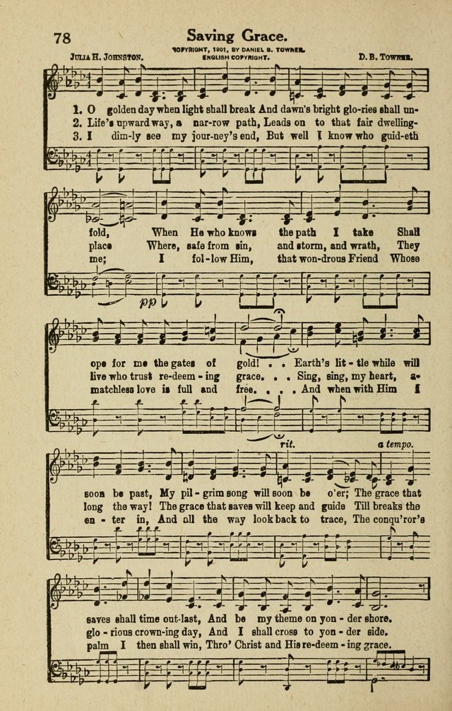 The Tabernacle Hymns page 78