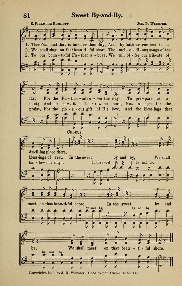 The Tabernacle Hymns page 81