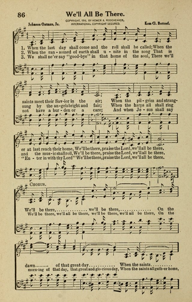 The Tabernacle Hymns page 86