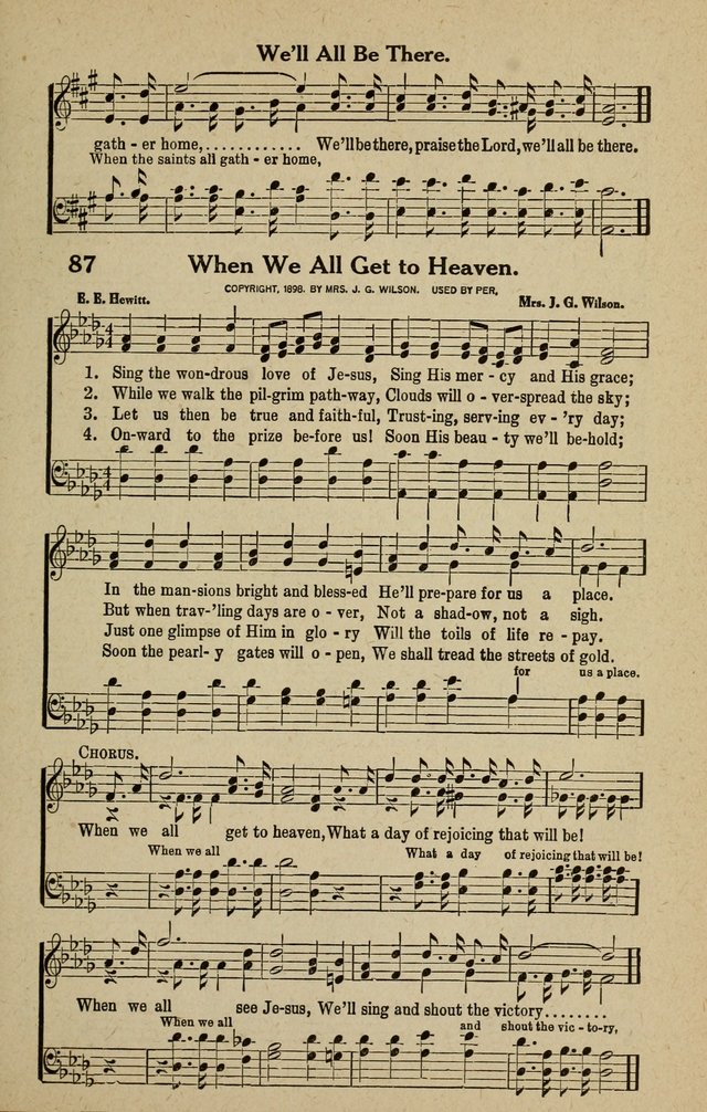 The Tabernacle Hymns page 87