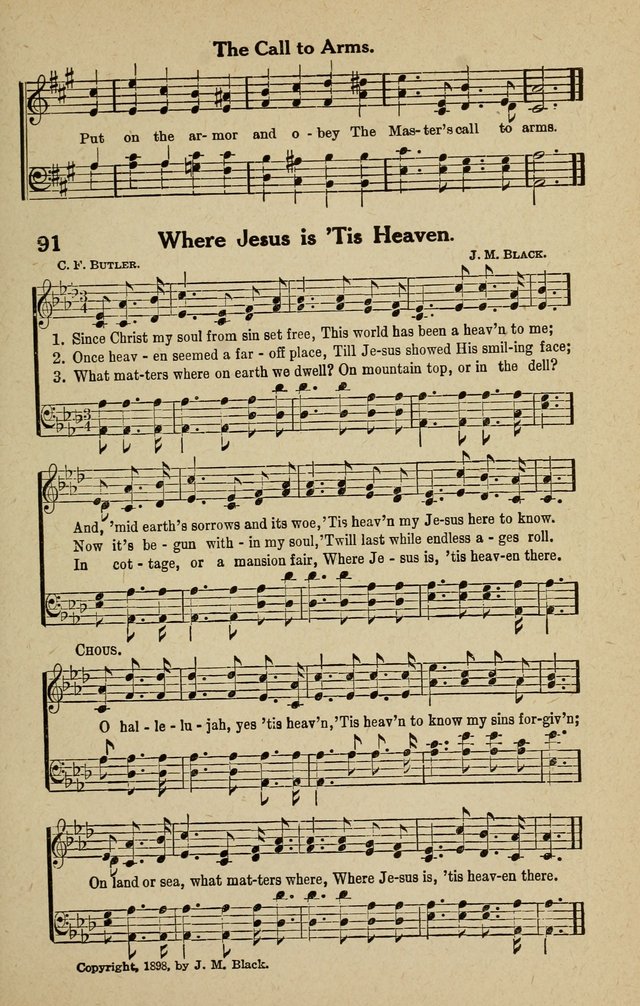 The Tabernacle Hymns page 91