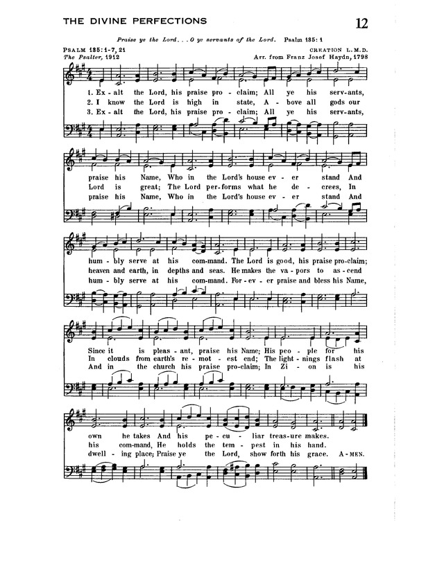 Trinity Hymnal page 11
