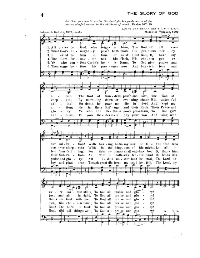 Trinity Hymnal page 4