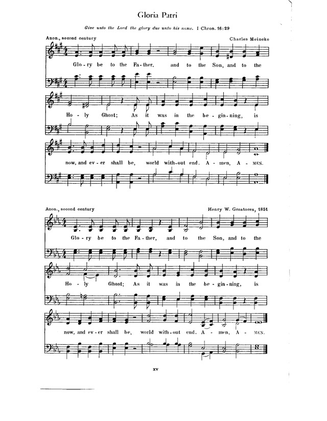 Trinity Hymnal page xiii