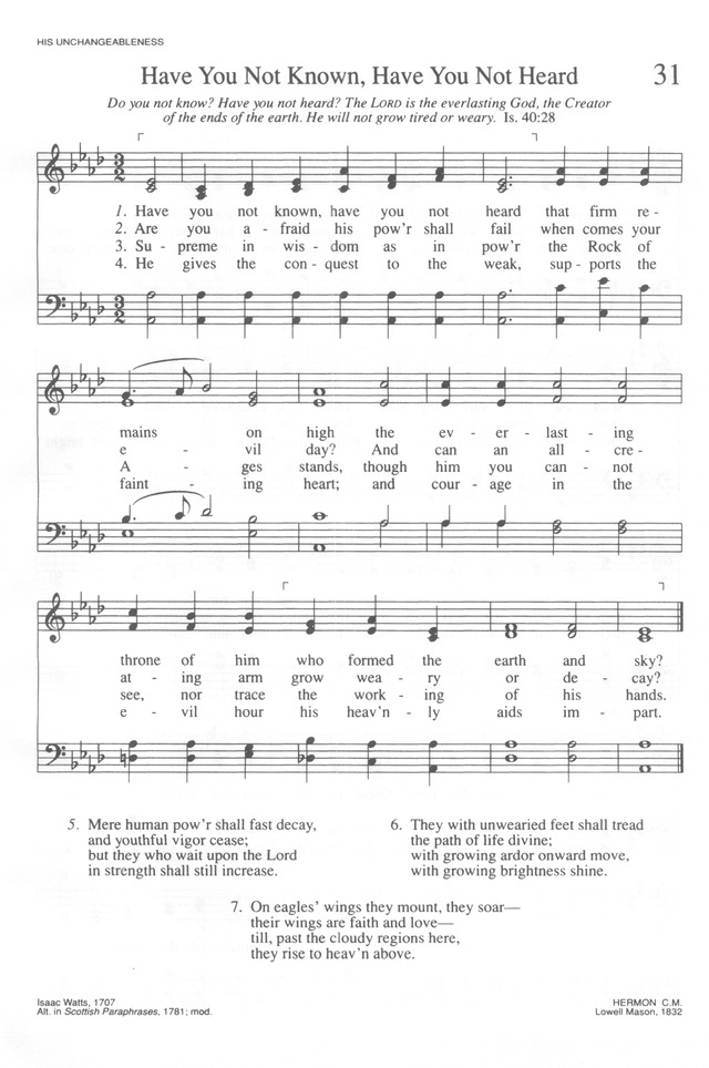 Trinity Hymnal (Rev. ed.) page 31