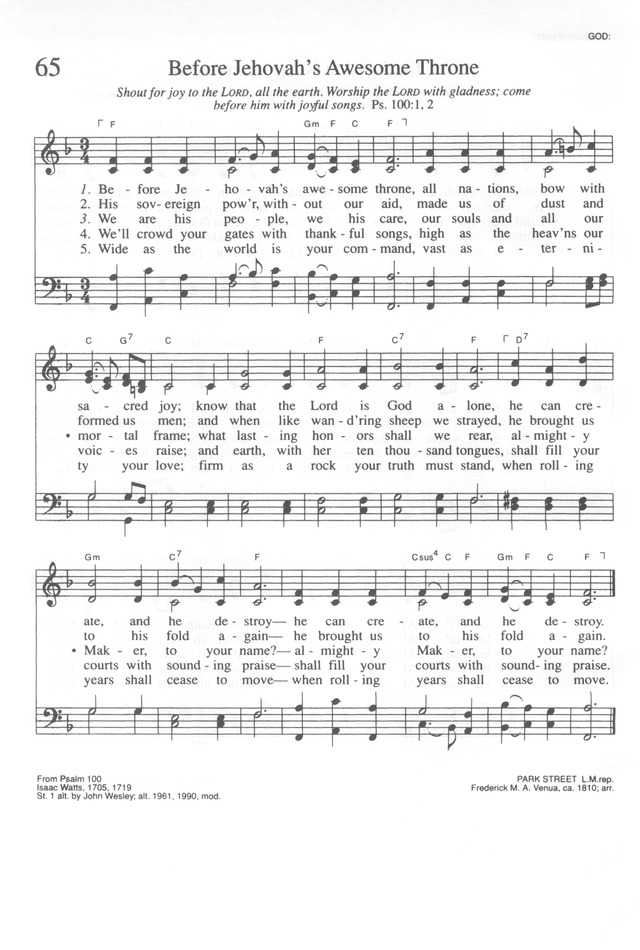 Trinity Hymnal (Rev. ed.) page 66