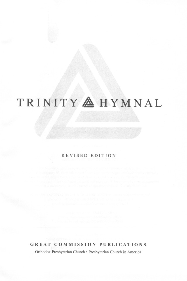 Trinity Hymnal (Rev. ed.) page i