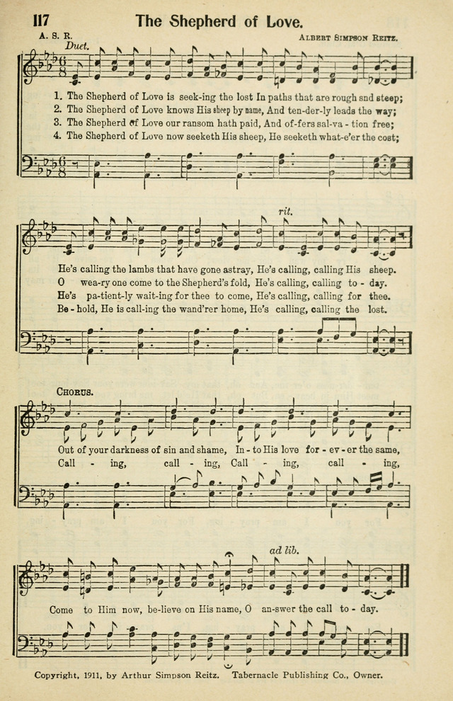 Tabernacle Hymns: No. 2 page 117