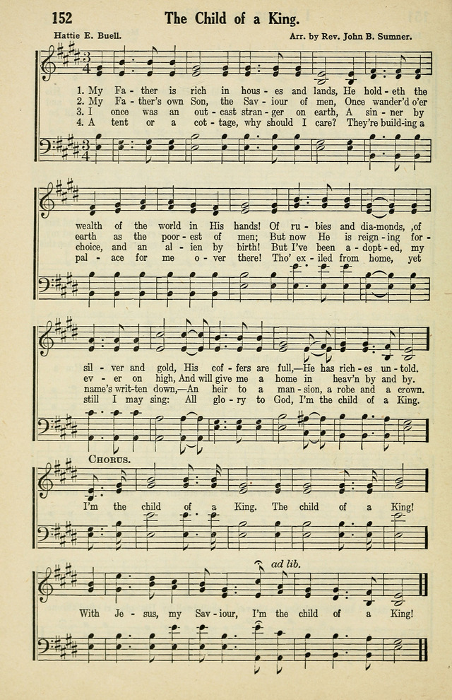 Tabernacle Hymns: No. 2 page 152