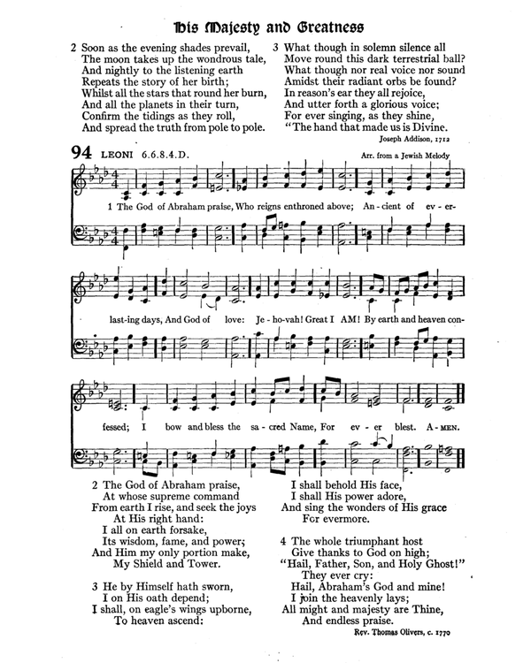 The Hymnal : published in 1895 and revised in 1911 by authority of the General Assembly of the Presbyterian Church in the United States of America : with the supplement of 1917 page 138