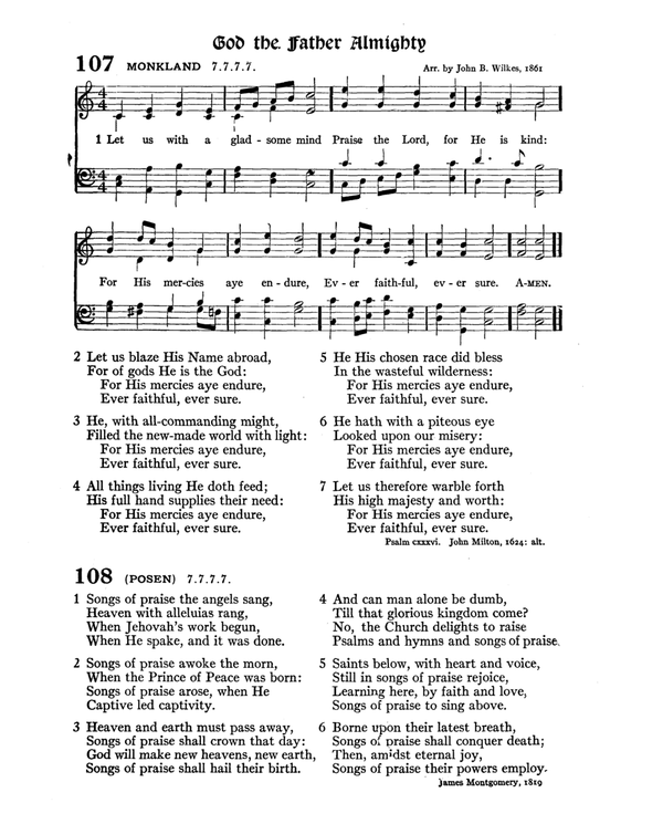 The Hymnal : published in 1895 and revised in 1911 by authority of the General Assembly of the Presbyterian Church in the United States of America : with the supplement of 1917 page 153