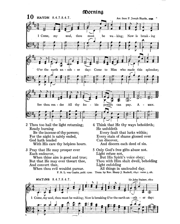 The Hymnal : published in 1895 and revised in 1911 by authority of the General Assembly of the Presbyterian Church in the United States of America : with the supplement of 1917 page 21