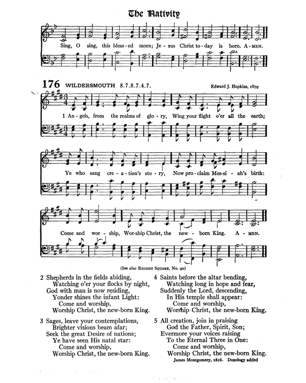The Hymnal : published in 1895 and revised in 1911 by authority of the General Assembly of the Presbyterian Church in the United States of America : with the supplement of 1917 page 245