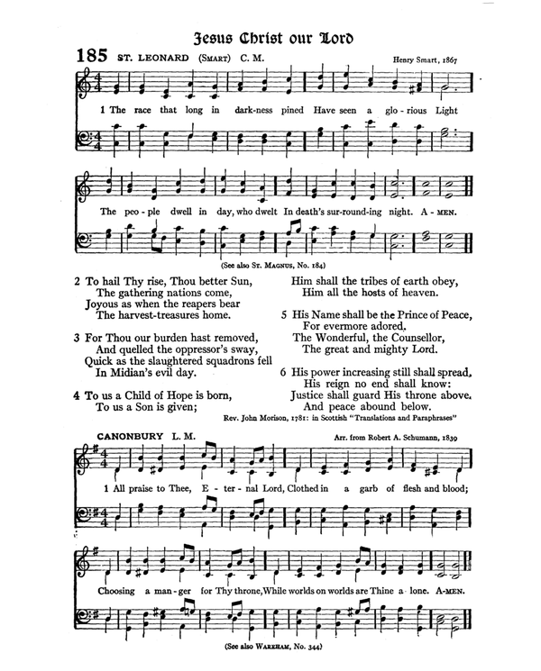 The Hymnal : published in 1895 and revised in 1911 by authority of the General Assembly of the Presbyterian Church in the United States of America : with the supplement of 1917 page 256