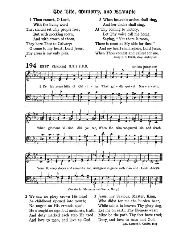 The Hymnal : published in 1895 and revised in 1911 by authority of the General Assembly of the Presbyterian Church in the United States of America : with the supplement of 1917 page 271
