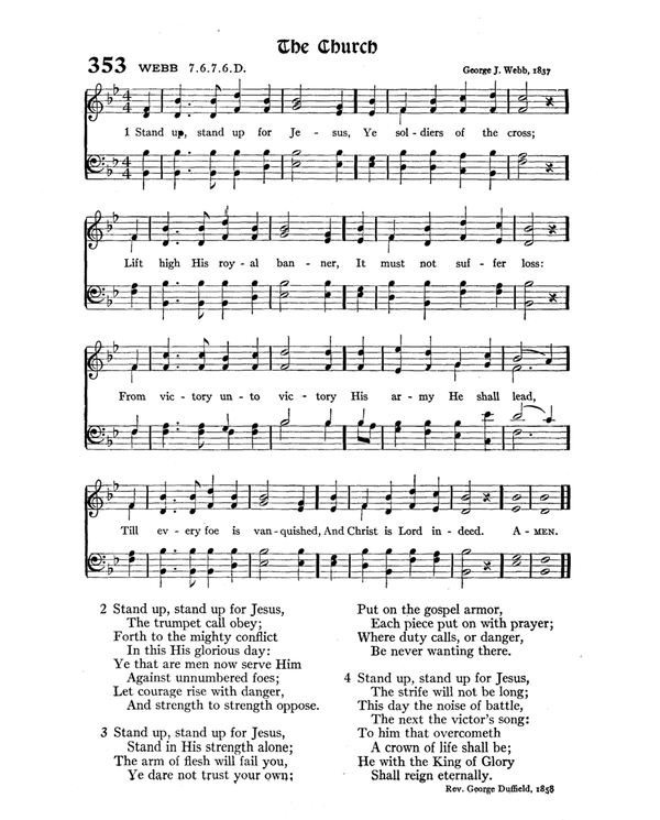 The Hymnal : published in 1895 and revised in 1911 by authority of the General Assembly of the Presbyterian Church in the United States of America : with the supplement of 1917 page 474