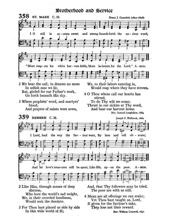 The Hymnal : published in 1895 and revised in 1911 by authority of the General Assembly of the Presbyterian Church in the United States of America : with the supplement of 1917 page 481