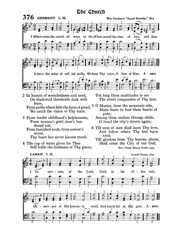 The Hymnal : published in 1895 and revised in 1911 by authority of the General Assembly of the Presbyterian Church in the United States of America : with the supplement of 1917 page 503