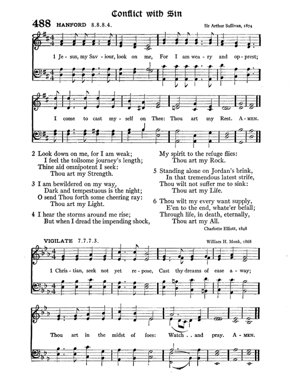 The Hymnal : published in 1895 and revised in 1911 by authority of the General Assembly of the Presbyterian Church in the United States of America : with the supplement of 1917 page 645
