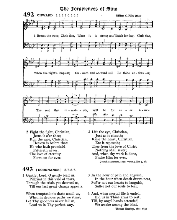 The Hymnal : published in 1895 and revised in 1911 by authority of the General Assembly of the Presbyterian Church in the United States of America : with the supplement of 1917 page 652