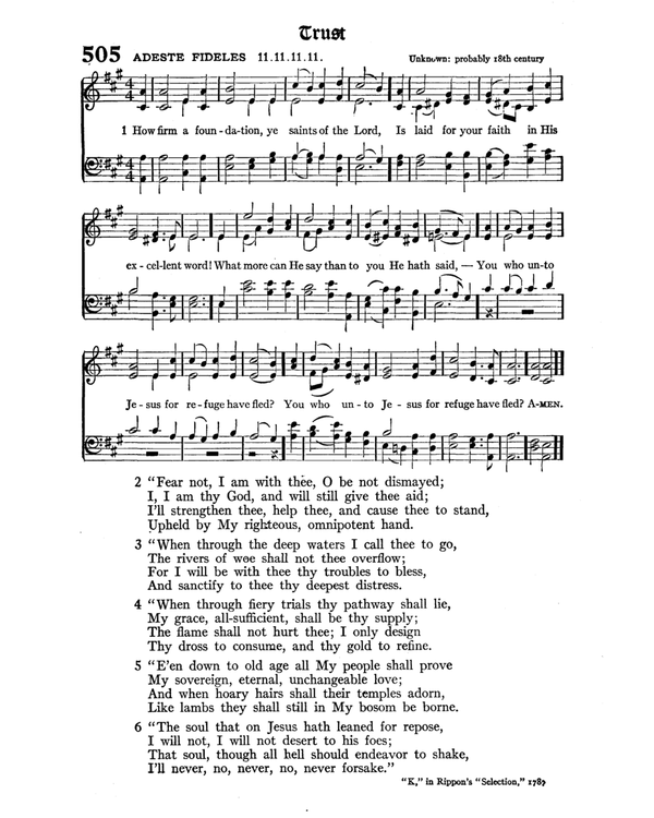 The Hymnal : published in 1895 and revised in 1911 by authority of the General Assembly of the Presbyterian Church in the United States of America : with the supplement of 1917 page 667