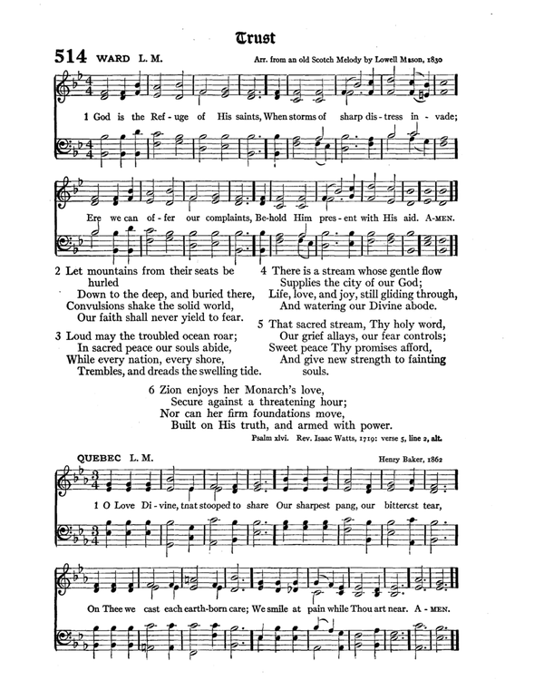 The Hymnal : published in 1895 and revised in 1911 by authority of the General Assembly of the Presbyterian Church in the United States of America : with the supplement of 1917 page 678